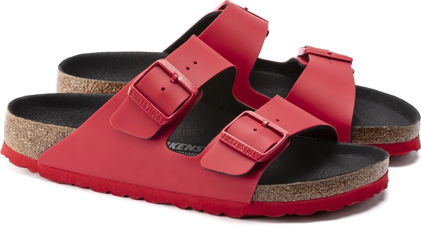 Red 2025 arizona birkenstocks