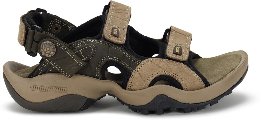 WOODLAND Men Khaki Sandals Buy WOODLAND Men Khaki Sandals Online