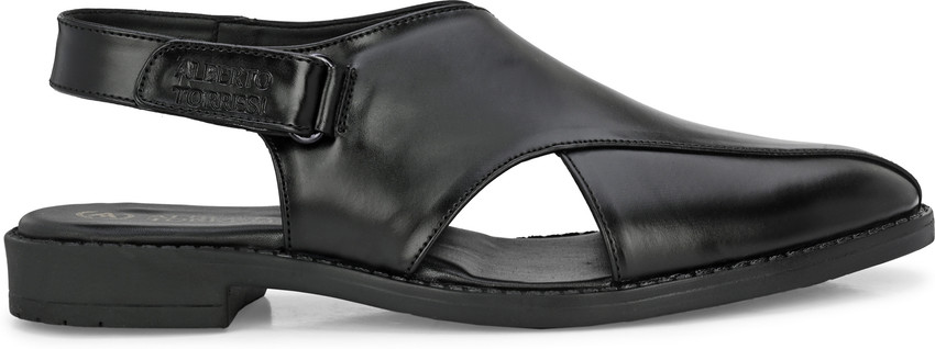 ALBERTO TORRESI Men Black Sandals Buy ALBERTO TORRESI Men Black