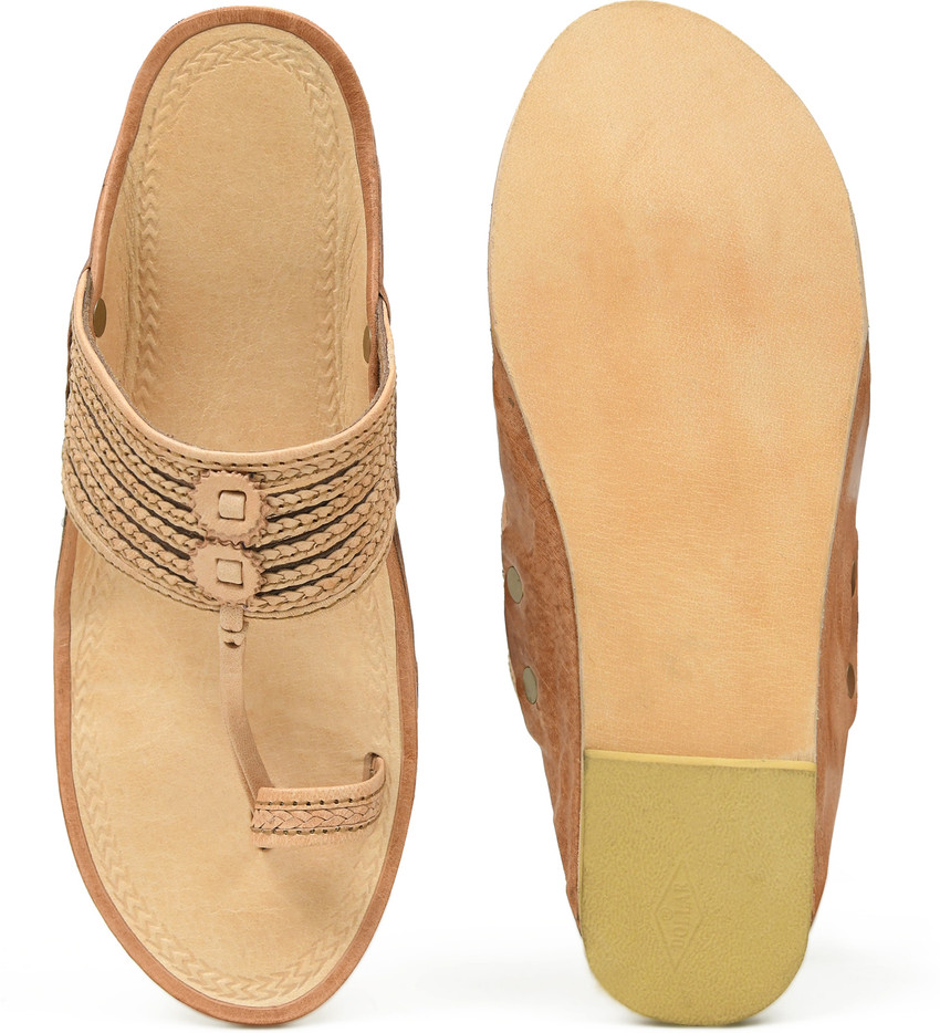Prince Majestic Men Natural Sandals