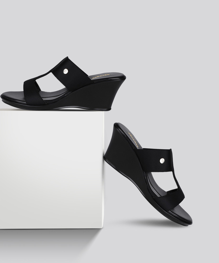 Bata Women Black Sandals Buy Bata Women Black Sandals Online at