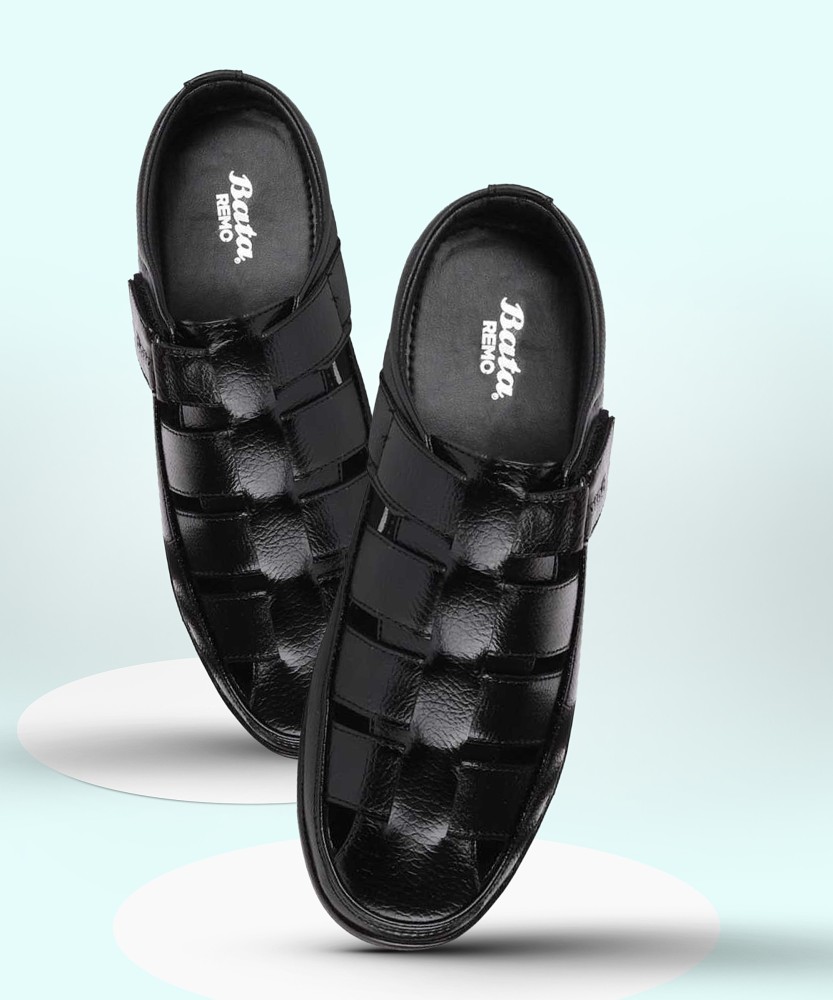 Buy ID Mens Leather Velcro Casual Sandals | Shoppers Stop