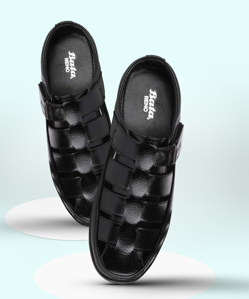 Bata Men Black Sandals Buy Bata Men Black Sandals Online at Best