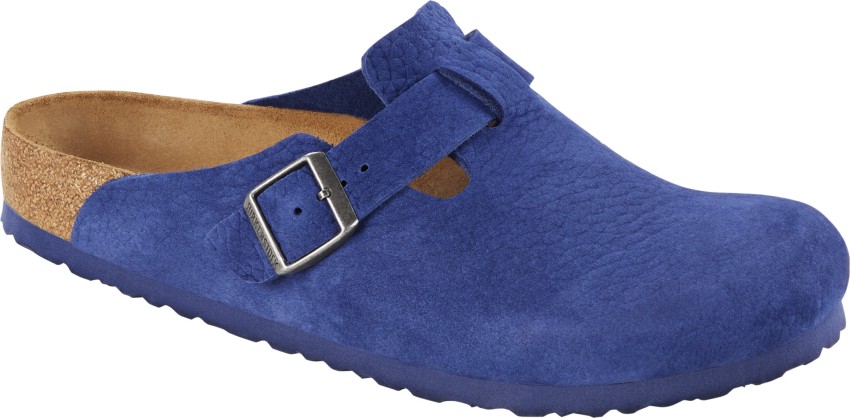 Blue suede online birkenstocks