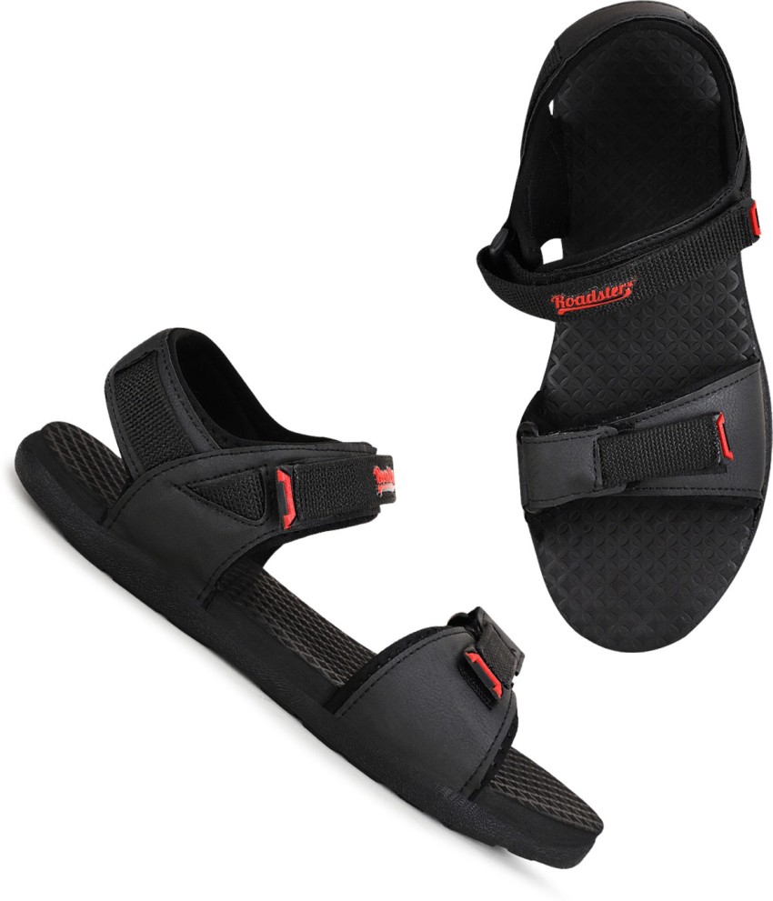 Roadster Men Black Sports Sandals (10) : Amazon.in: Fashion