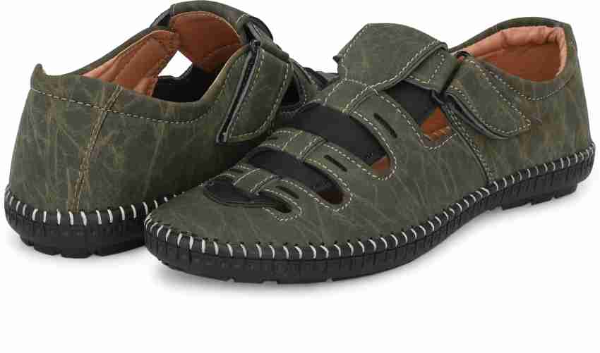 Men s Avenue Men Olive Sandals