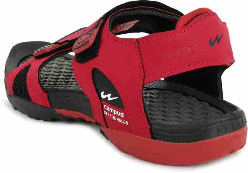 Campus sandal sale red