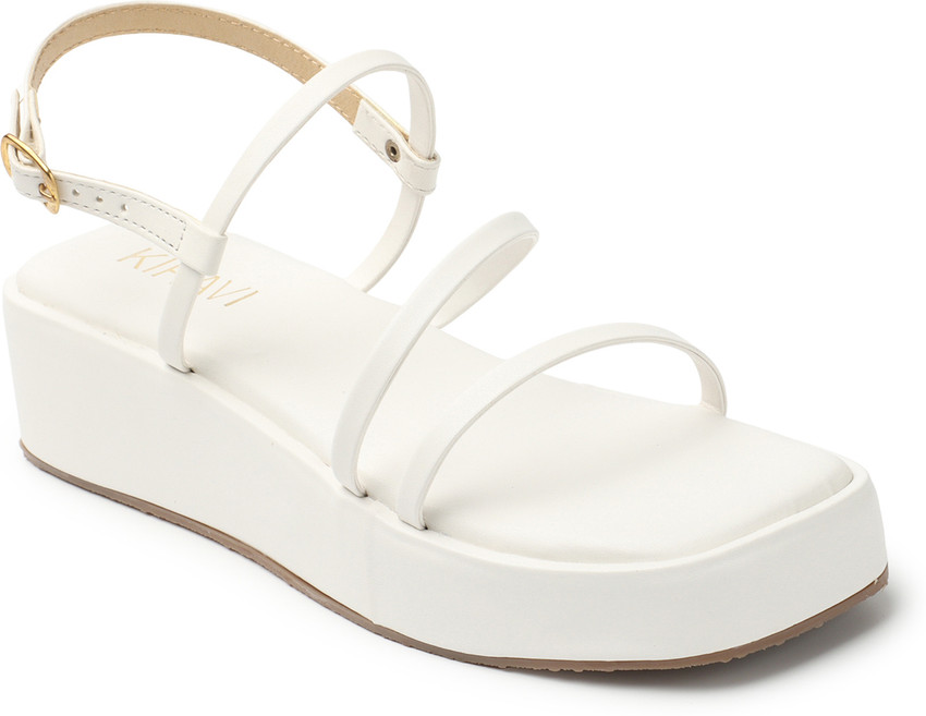 Ladies white best sale wedges