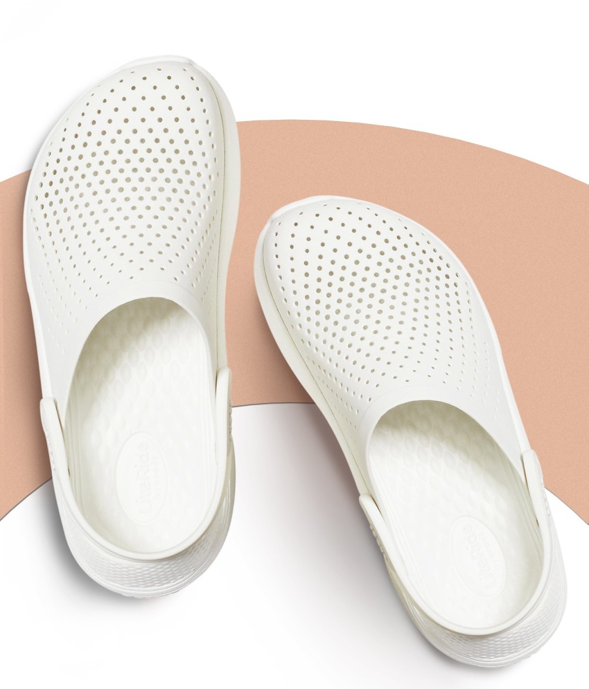 CROCS Literide Men Clogs Buy White Color CROCS Literide Men Clogs Online at Best Price Shop Online for Footwears in India Flipkart