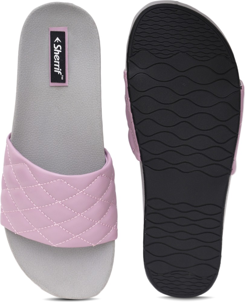 Lavender discount flip flops