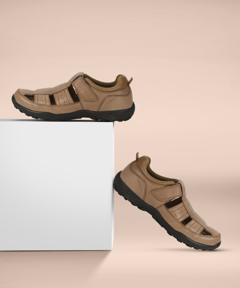 WOODLAND Men Tan Sandals Buy WOODLAND Men Tan Sandals Online at