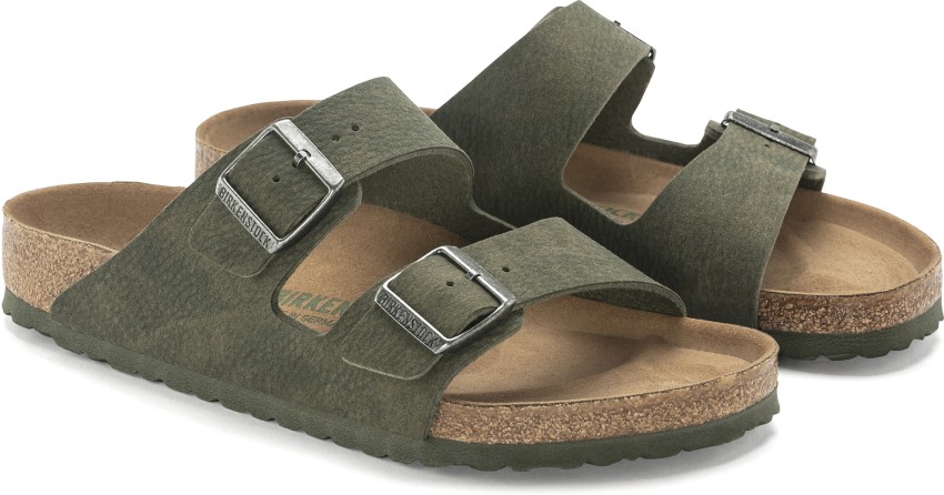 Army green online birkenstocks