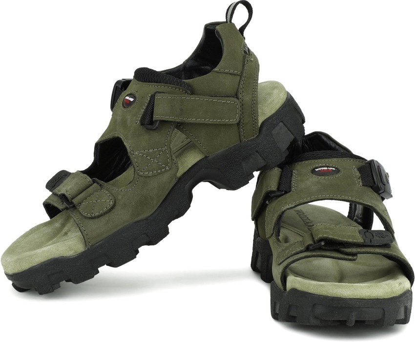 Woodland Olive Casual Floaters Online - www.railwaytech-indonesia.com  1696351119