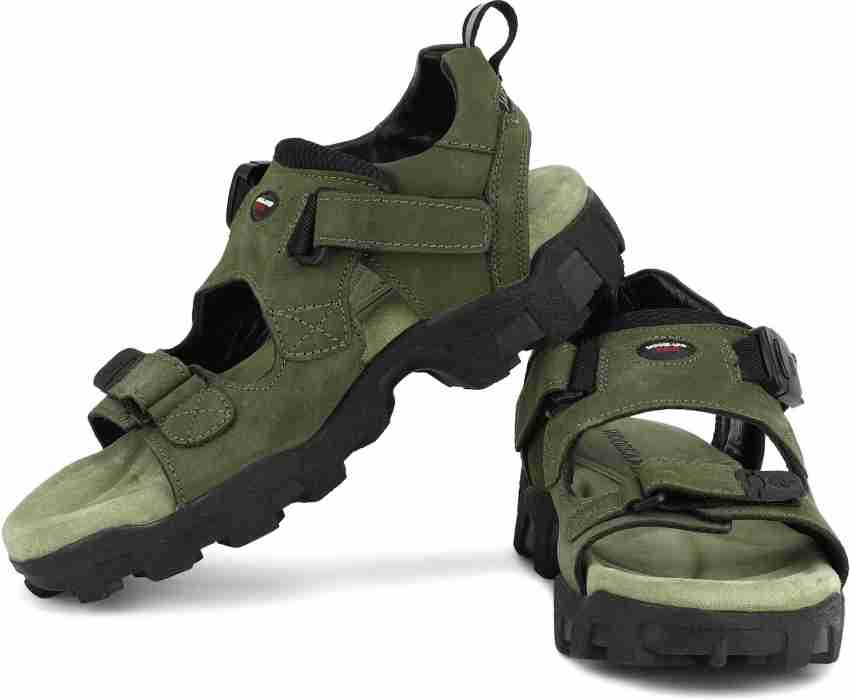 WOODLAND Men Olive Sports Sandals Buy WOODLAND Men Olive Sports