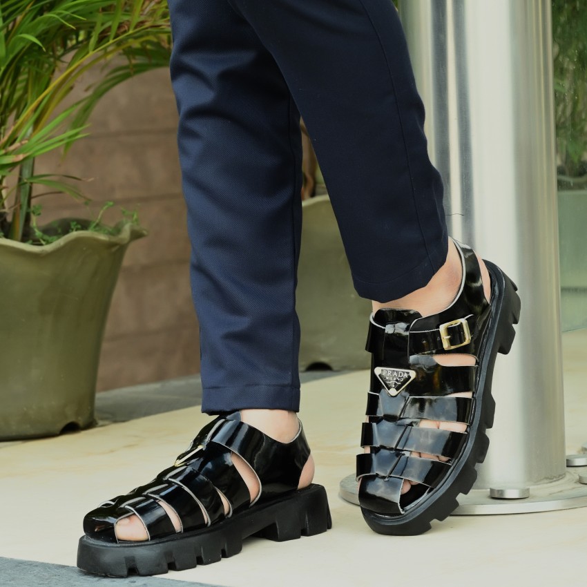 Black discount jelly sandals