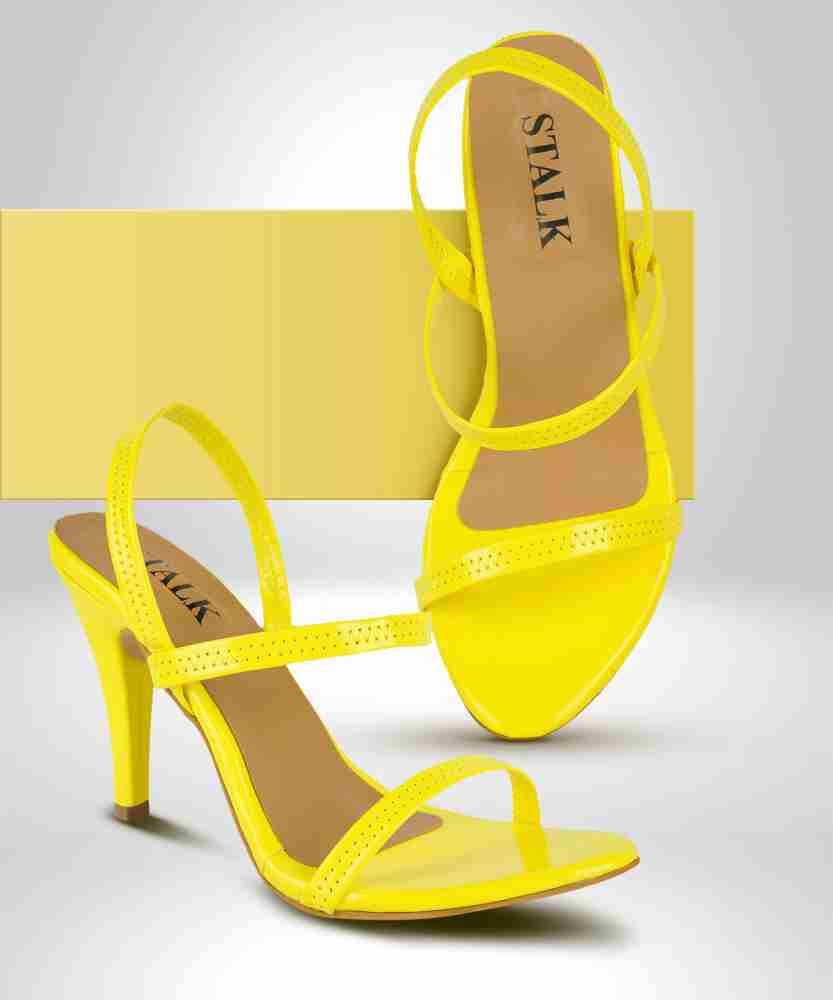 Yellow heels deals