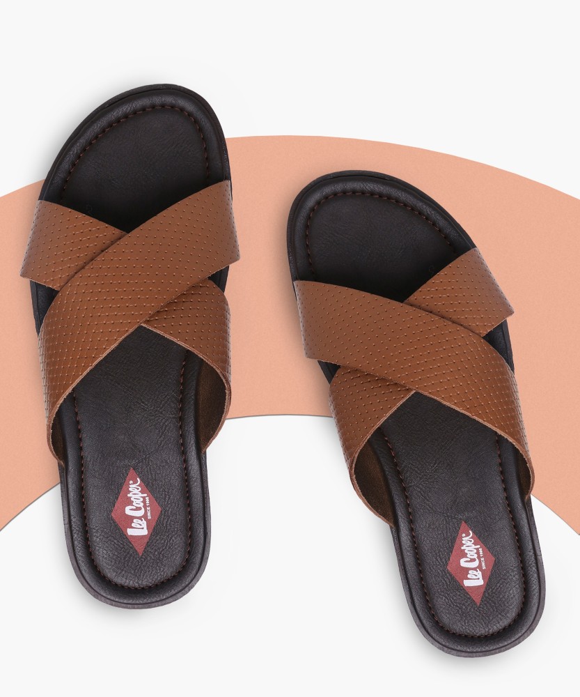 Lee cooper best sale leather sandals flipkart