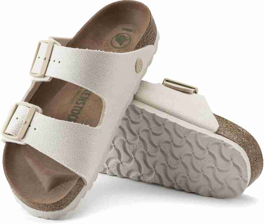 BIRKENSTOCK Arizona Vegan Women Regular Width Women White Flats