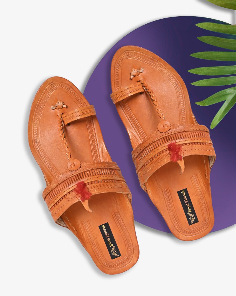 flipkart kolhapuri chappal