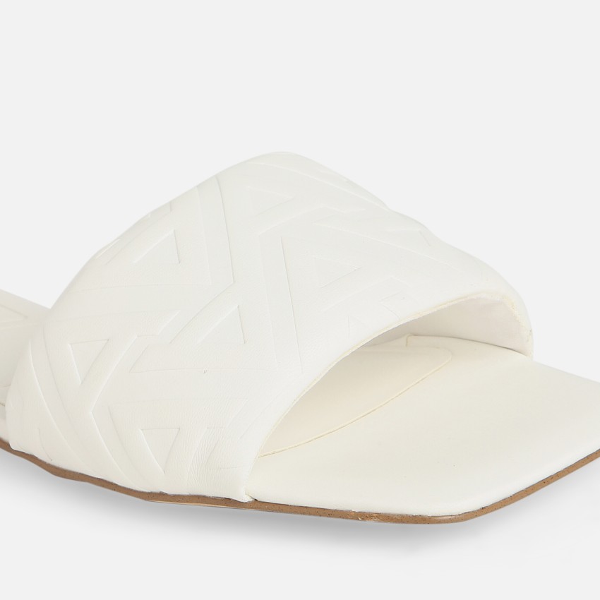 Aldo best sale white slides