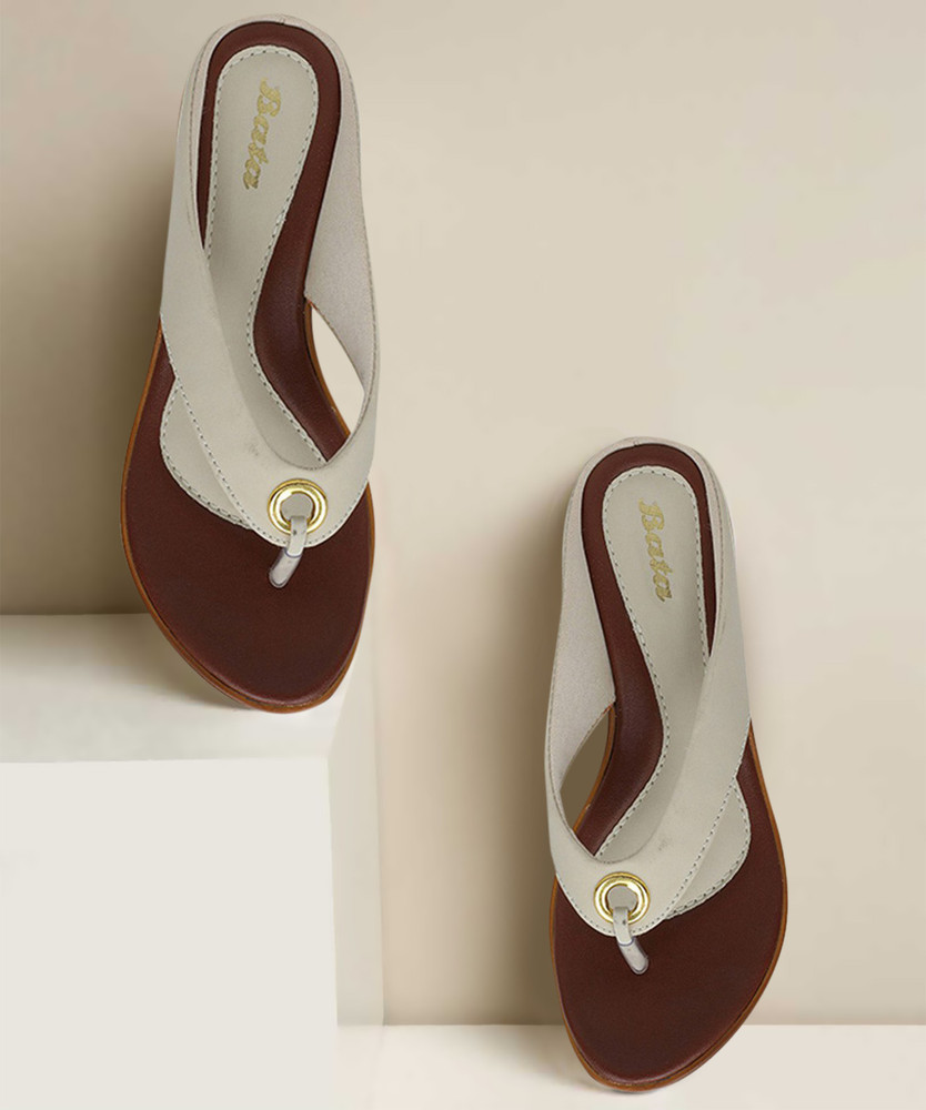 Khadim Tan Casual Flat SlipOn for Women