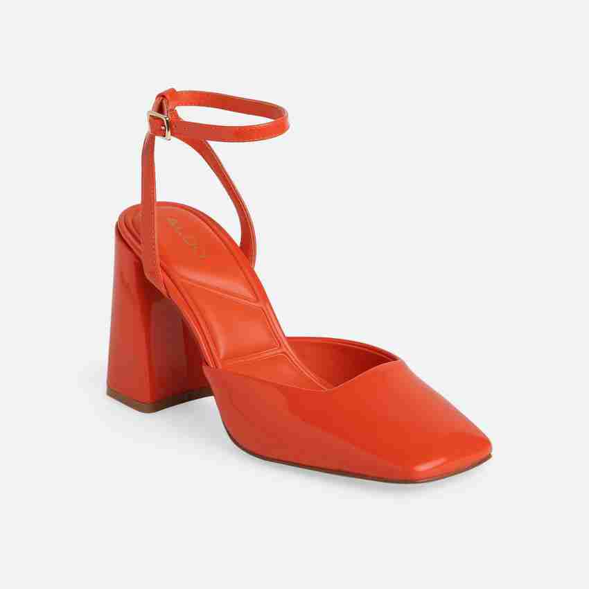ALDO Women Orange Heels Buy ALDO Women Orange Heels Online at