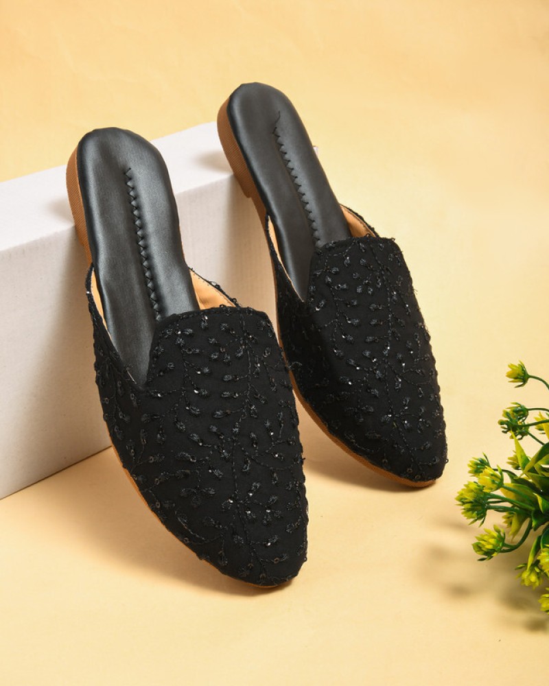 Black cut shoes for ladies online