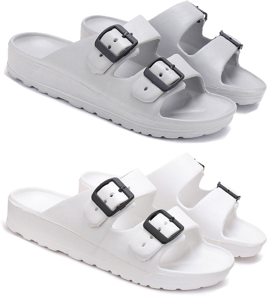 White sandals 2025 flipkart