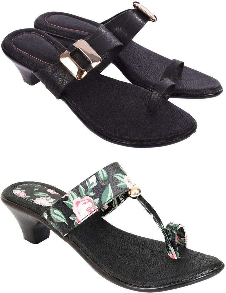 Indirang Women Multicolor Heels Buy Indirang Women Multicolor