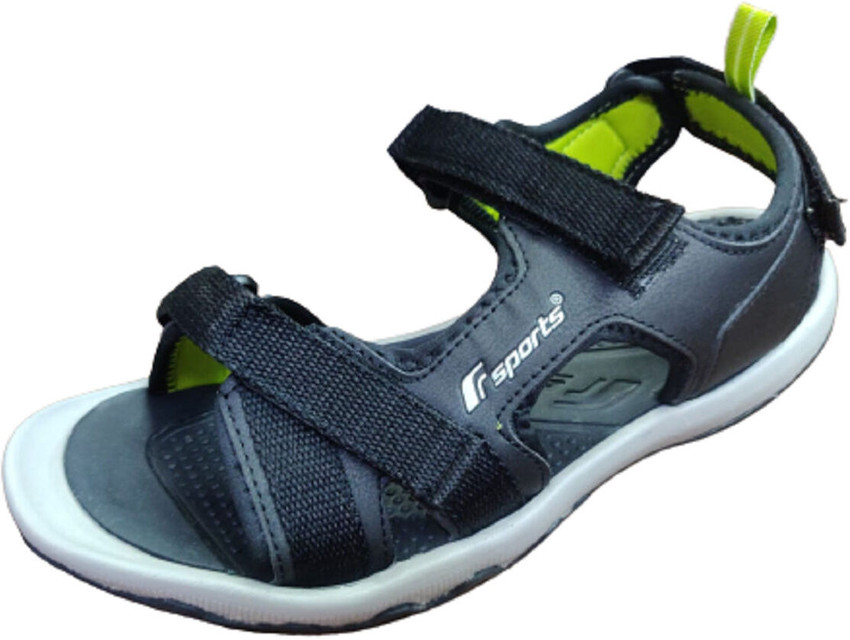 Fsports Men Black Sports Sandals Buy Fsports Men Black Sports