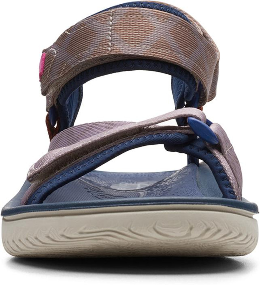 Clarks sandals mens purple cheap