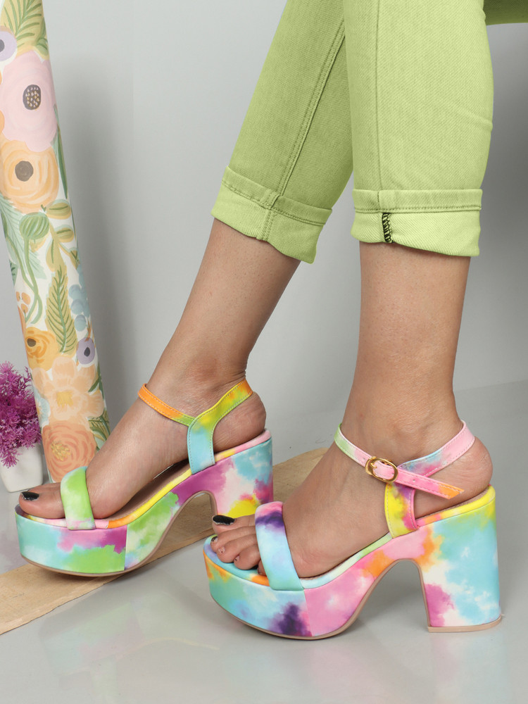 Bright coloured heels on sale