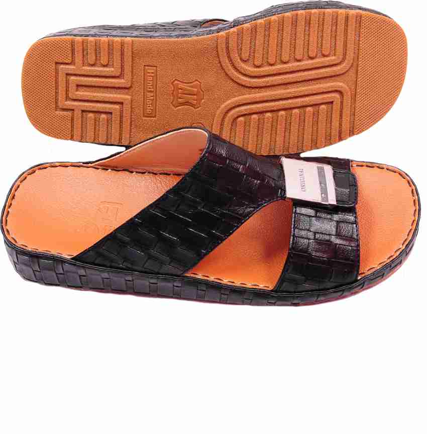 LEATHER CHAPPAL FOR MEN Men Black Sandals Buy LEATHER CHAPPAL