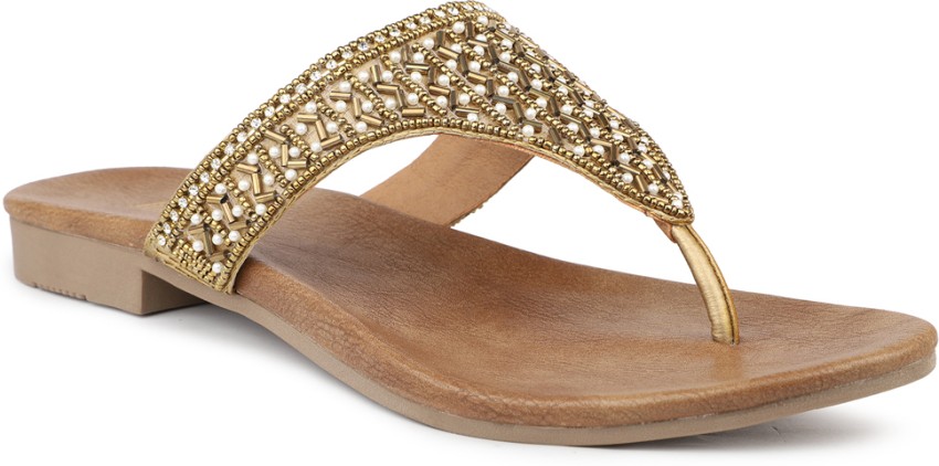 Inc.5 Women Gold Flats - Buy Inc.5 Women Gold Flats Online at Best Price - Shop  Online for Footwears in India