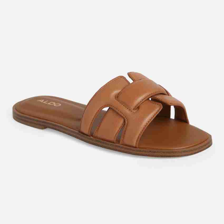 Aldo 2024 tan sandals