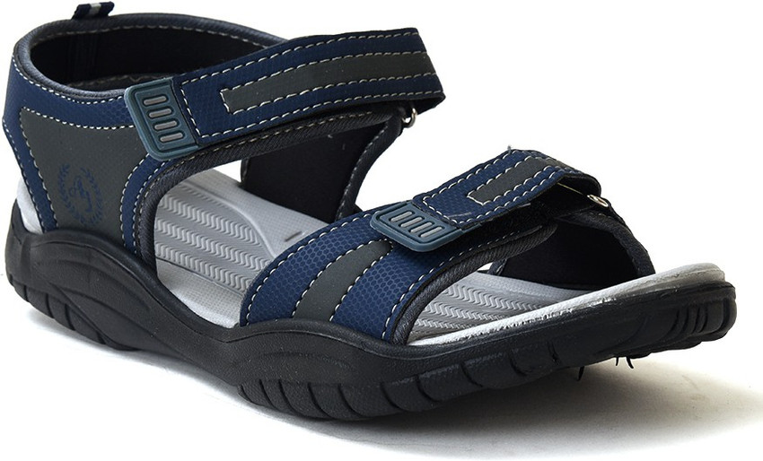 AJANTA Men Grey Blue Sandals Buy AJANTA Men Grey Blue Sandals