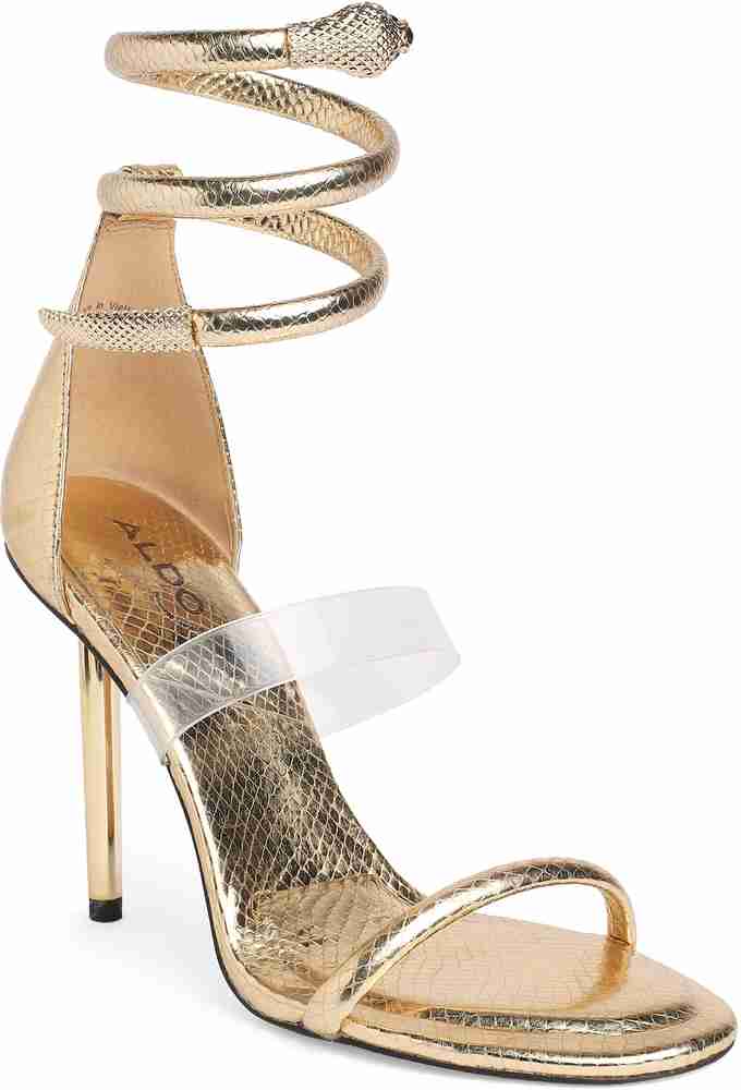 Aldo gold heels cheap