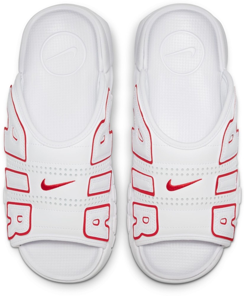 NIKE Air More Uptempo Men White Sandals Buy NIKE Air More