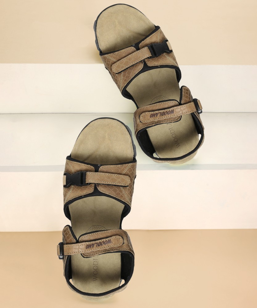 Woodland men khaki store sports sandals