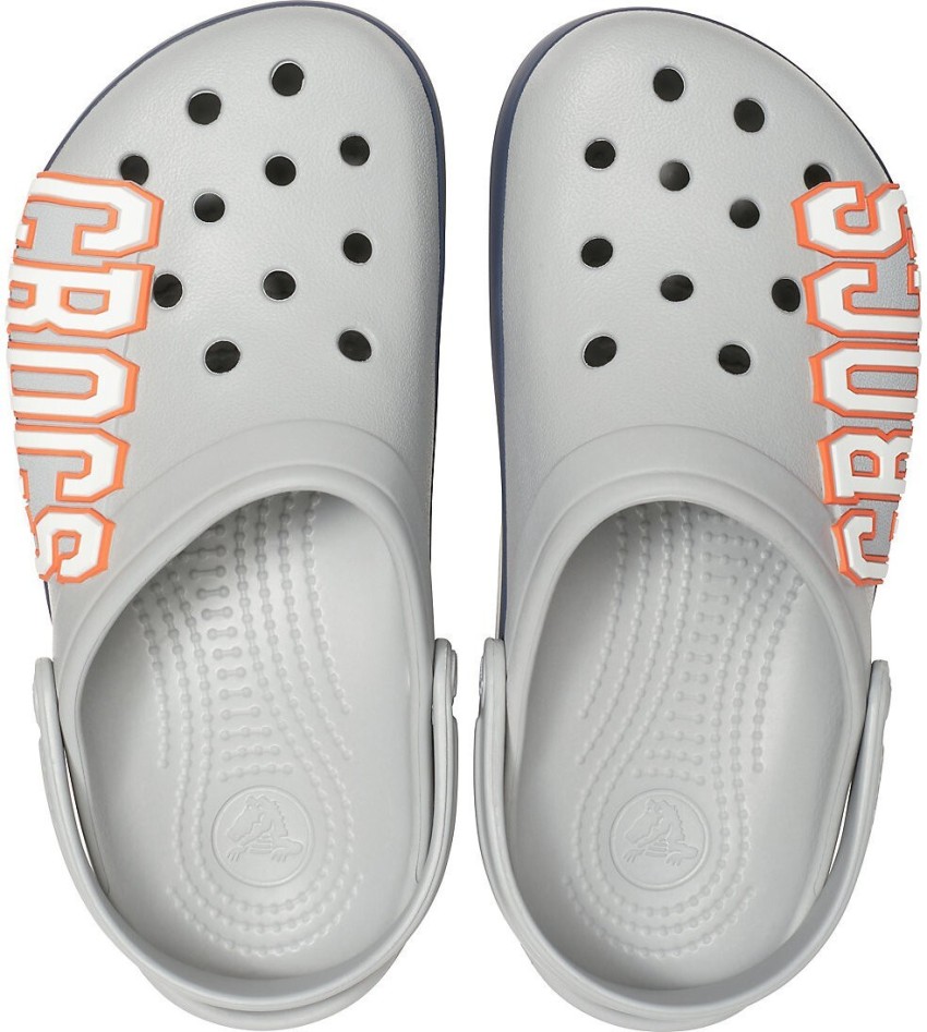 Crocband logo cheap clog