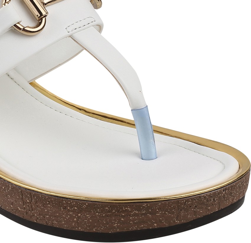 Catwalk cheap white sandals