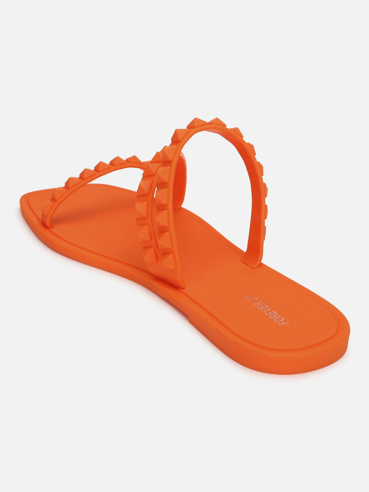 FOREVER 21 Women Orange Flats Buy FOREVER 21 Women Orange Flats