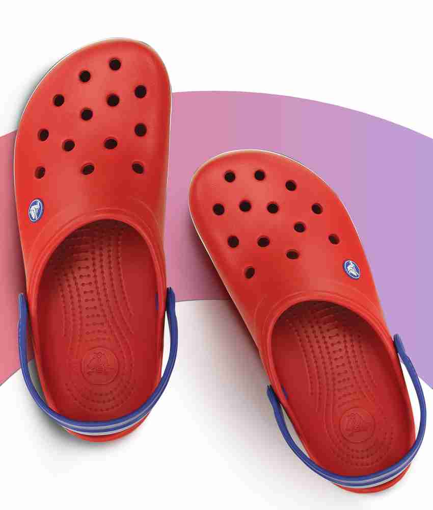 CROCS Crocband Women Red Clogs Buy 11016 6EN Color CROCS