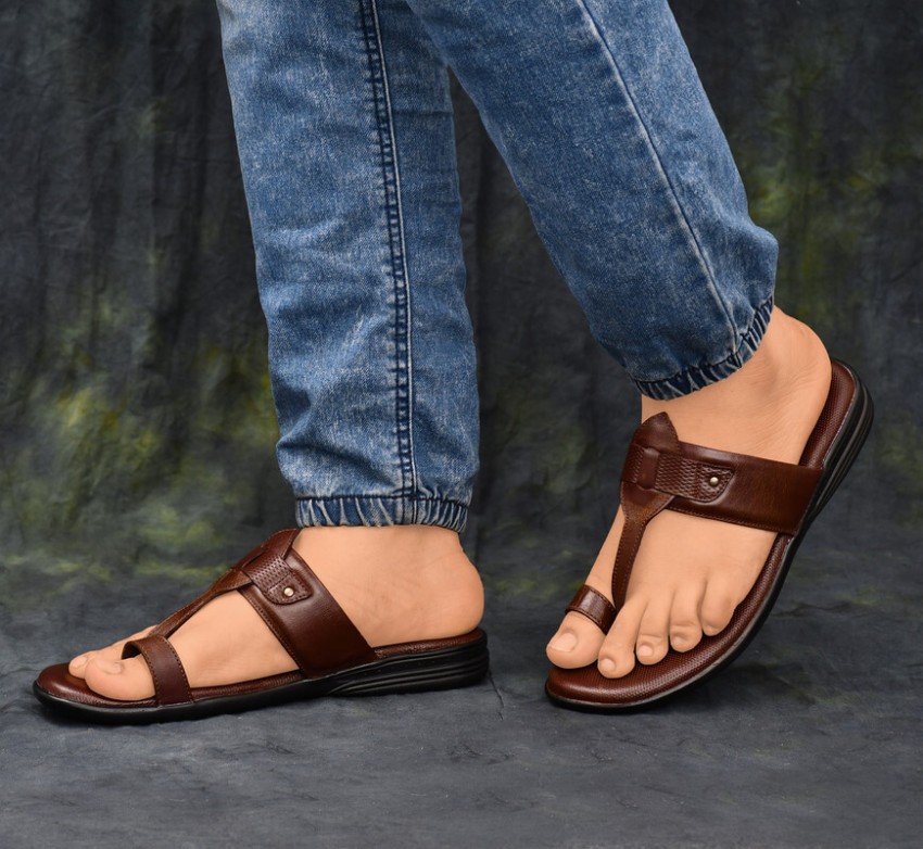 Leather sandals