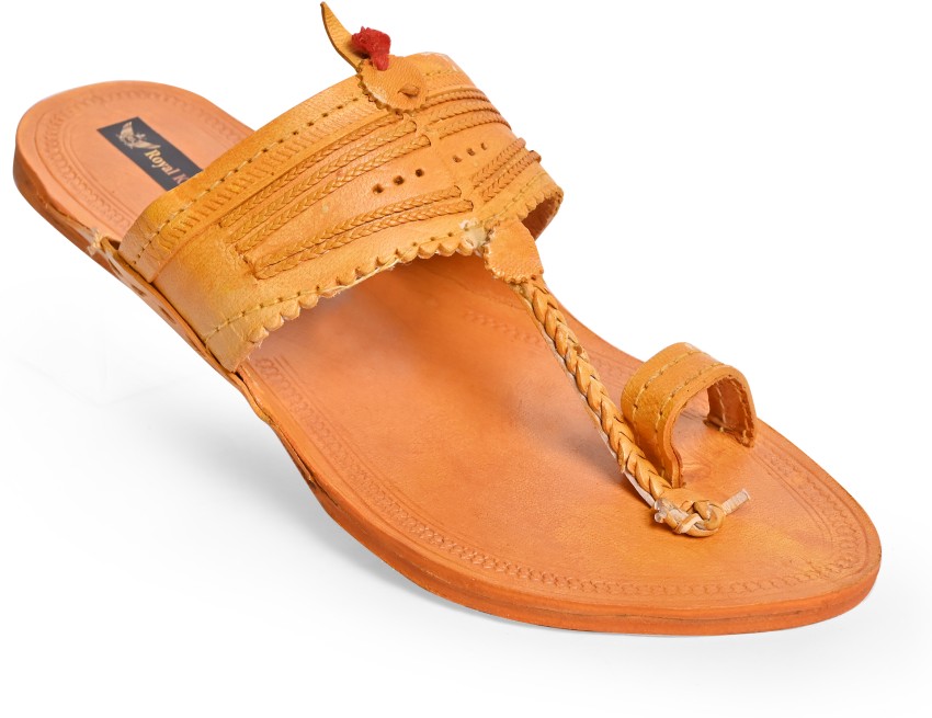 Royal Khwaab Kolhapuri Chappal Handcrafted 100 Genuine Leather Men Sandals Buy Royal Khwaab Kolhapuri Chappal Handcrafted 100 Genuine Leather Men Sandals Online at Best Price Shop Online for Footwears...