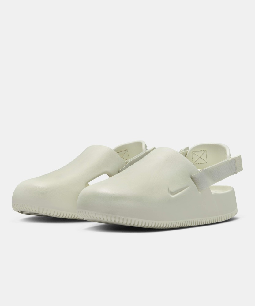 White nike sandals online mens