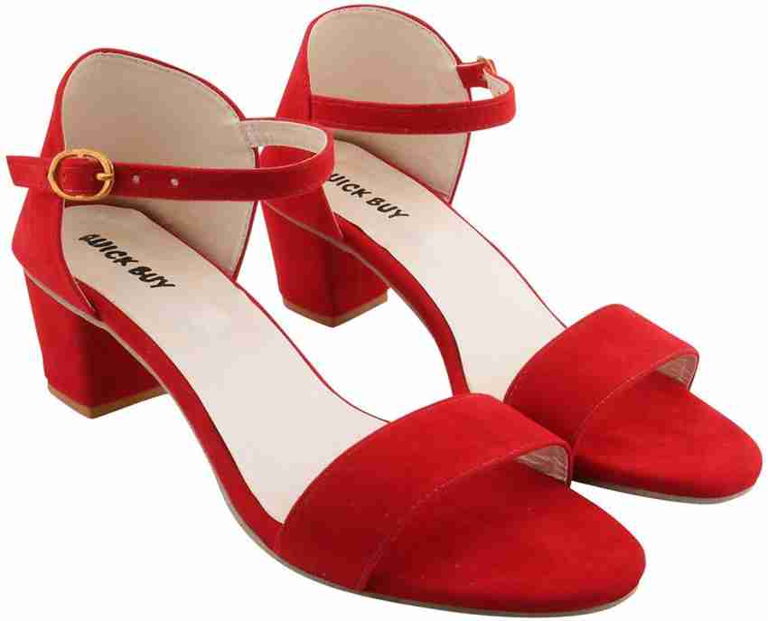 H L STAR Women Red Heels Buy H L STAR Women Red Heels Online at