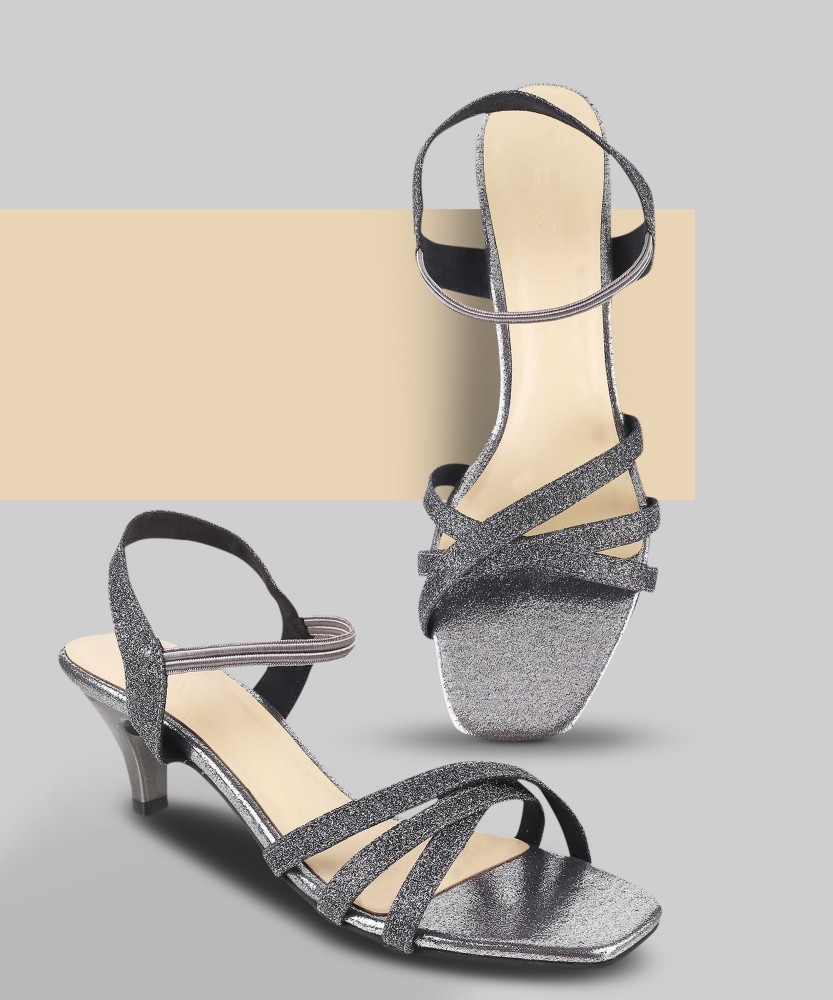 METRO Women Grey Heels Buy METRO Women Grey Heels Online at Best