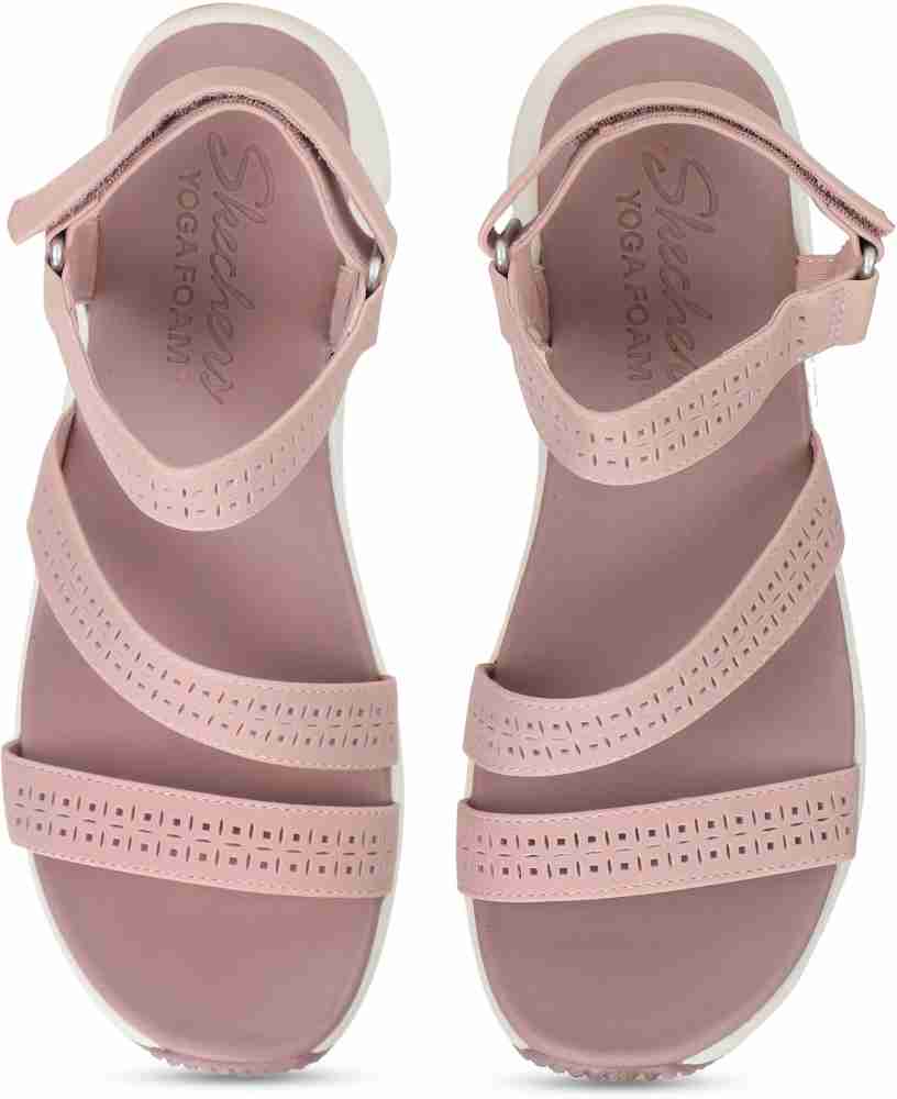 Skechers strappy discount slingback flat sandals