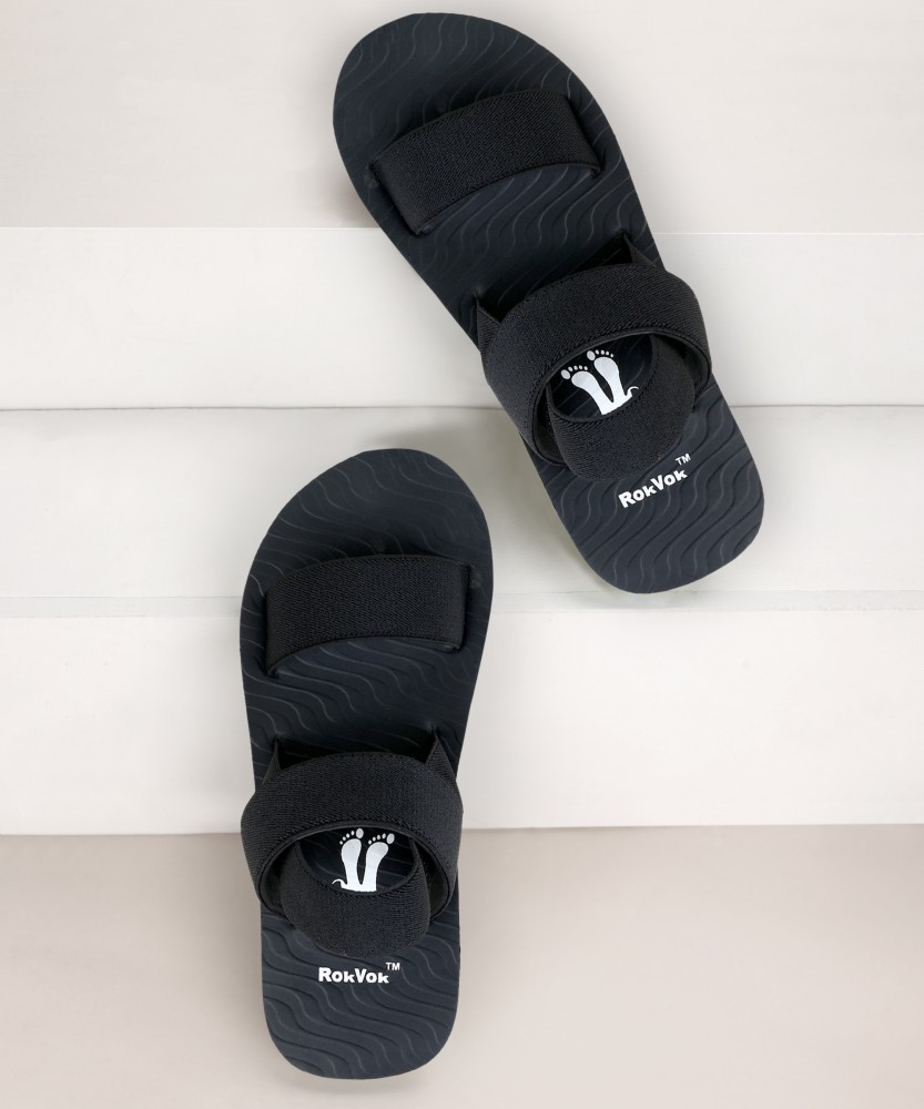 Supex Men Black Sandals Buy Supex Men Black Sandals Online at